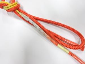 未使用品　正絹　手組帯締め